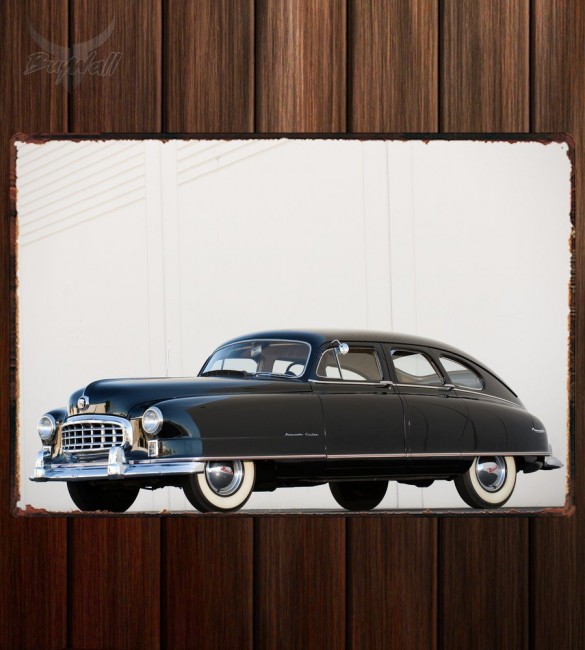 Металлическая табличка Nash Ambassador Custom 4-door Sedan 475 Металлическая табличка Nash Ambassador Custom 4-door Sedan 475